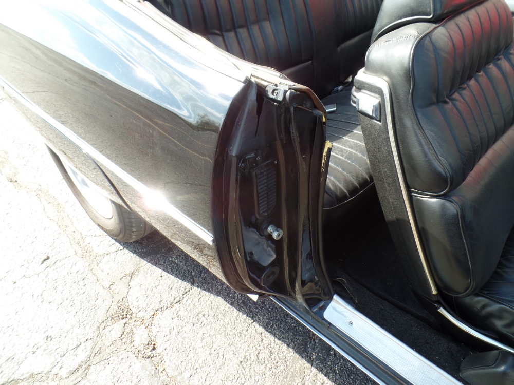 Used 1973 Cadillac El Dorado -TRIPLE BLACK CONVERTIBLE-LOW MILES-BIG BOSS CAR IS FROM CALIFORNIA | Mundelein, IL
