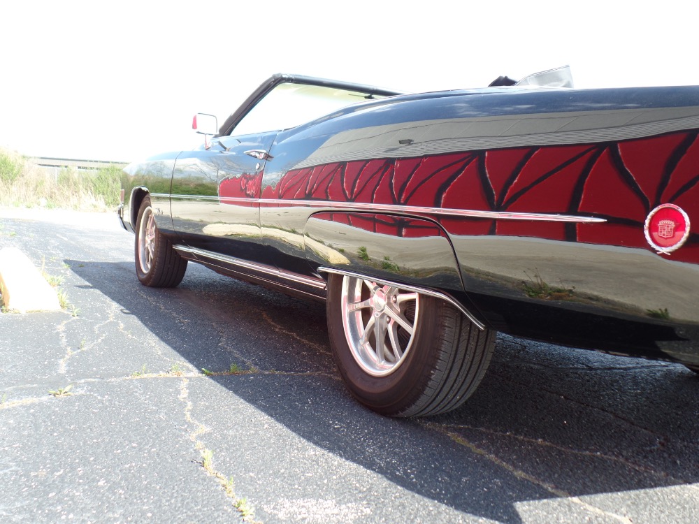 Used 1973 Cadillac El Dorado -TRIPLE BLACK CONVERTIBLE-LOW MILES-BIG BOSS CAR IS FROM CALIFORNIA | Mundelein, IL