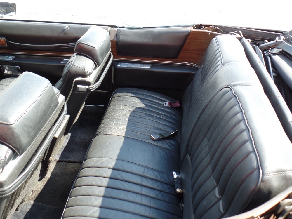 Used 1973 Cadillac El Dorado -TRIPLE BLACK CONVERTIBLE-LOW MILES-BIG BOSS CAR IS FROM CALIFORNIA | Mundelein, IL