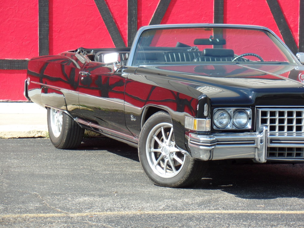 Used 1973 Cadillac El Dorado -TRIPLE BLACK CONVERTIBLE-LOW MILES-BIG BOSS CAR IS FROM CALIFORNIA | Mundelein, IL