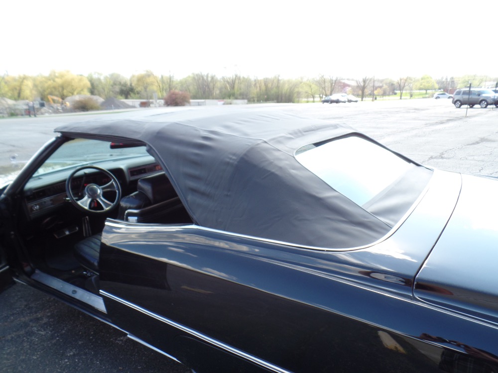 Used 1973 Cadillac El Dorado -TRIPLE BLACK CONVERTIBLE-LOW MILES-BIG BOSS CAR IS FROM CALIFORNIA | Mundelein, IL