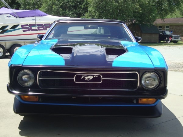 Used 1972 Ford Mustang -SUMMER FUN-GRABBER BLUE-BIG LOOKS! | Mundelein, IL
