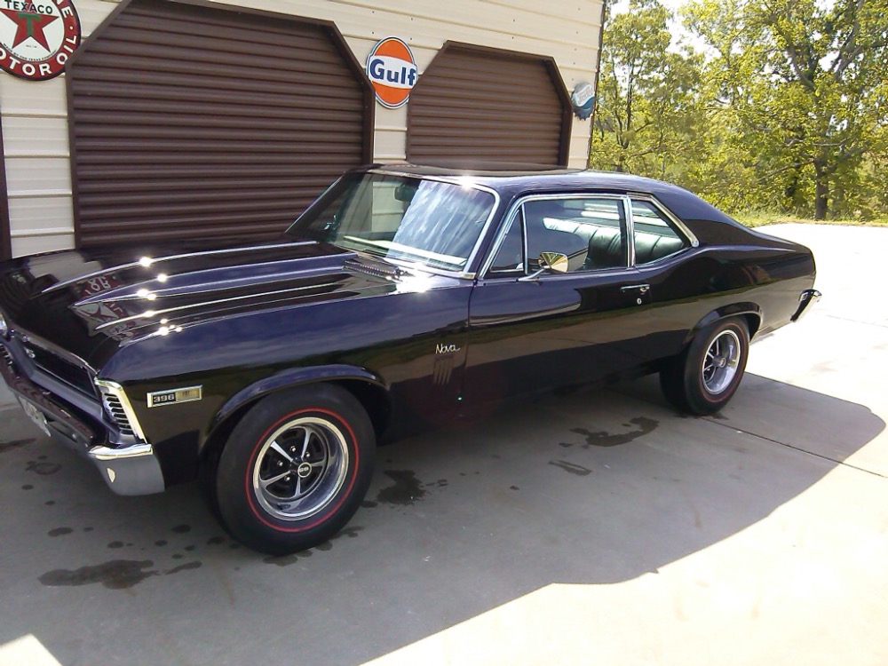 Used 1969 Chevrolet Nova LS5 BIG BLOCK-SUPER SPORT LOOK-MIRROR BLACK HIGH $ PAINT JOB-FROM GEORGIA | Mundelein, IL