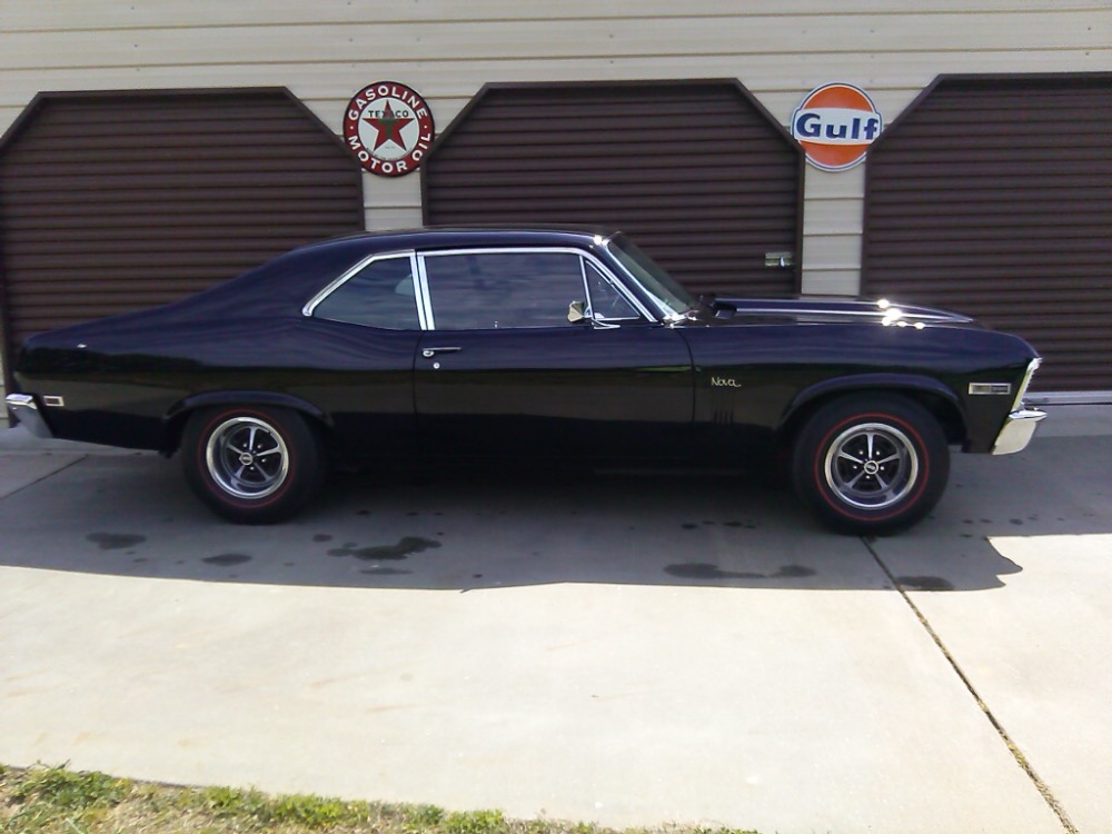 Used 1969 Chevrolet Nova LS5 BIG BLOCK-SUPER SPORT LOOK-MIRROR BLACK HIGH $ PAINT JOB-FROM GEORGIA | Mundelein, IL
