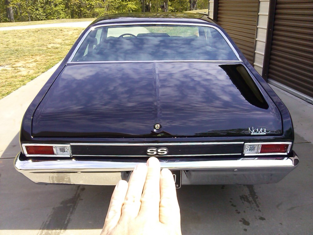 Used 1969 Chevrolet Nova LS5 BIG BLOCK-SUPER SPORT LOOK-MIRROR BLACK HIGH $ PAINT JOB-FROM GEORGIA | Mundelein, IL