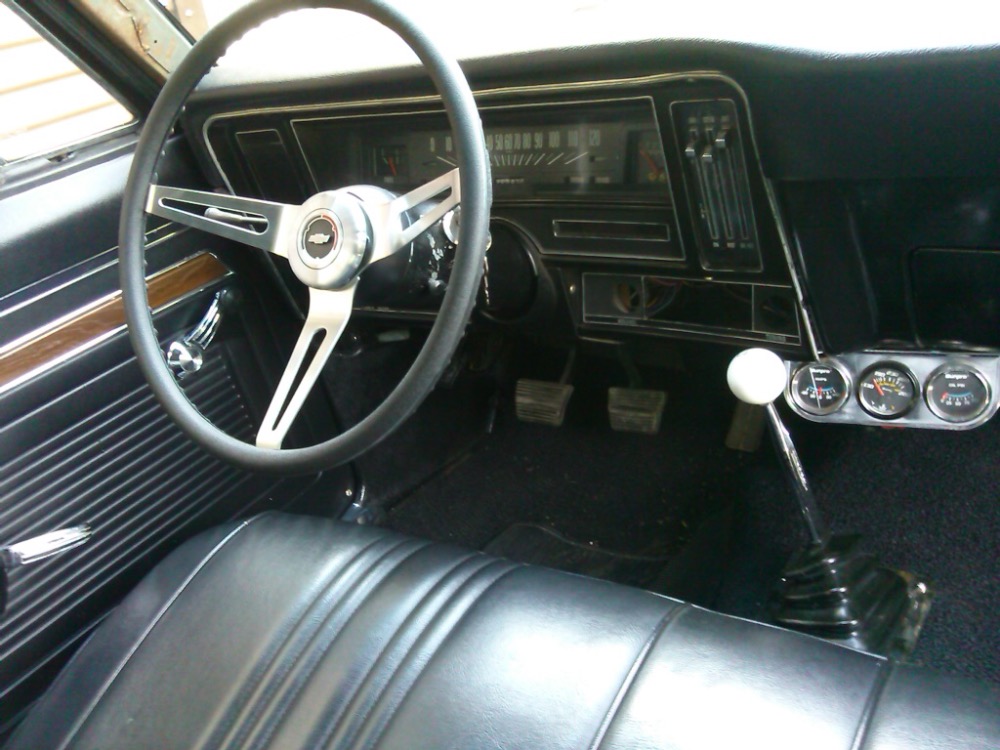Used 1969 Chevrolet Nova LS5 BIG BLOCK-SUPER SPORT LOOK-MIRROR BLACK HIGH $ PAINT JOB-FROM GEORGIA | Mundelein, IL