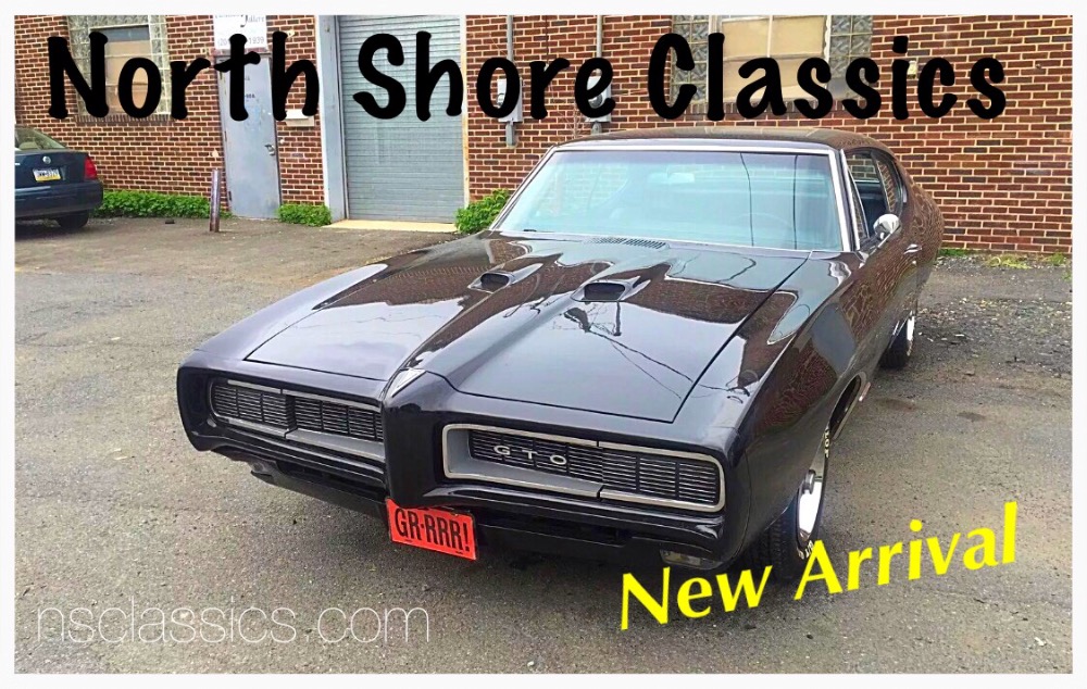 Used 1968 Pontiac GTO Starlight Black on Black-400-Tri Power-with 4 Speed- | Mundelein, IL