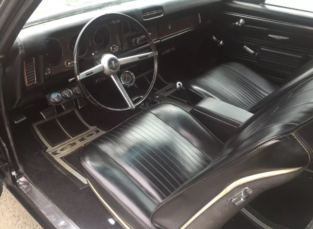 Used 1968 Pontiac GTO Starlight Black on Black-400-Tri Power-with 4 Speed- | Mundelein, IL