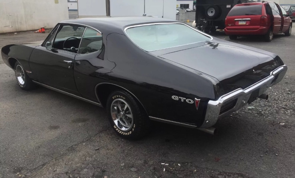 Used 1968 Pontiac GTO Starlight Black on Black-400-Tri Power-with 4 Speed- | Mundelein, IL