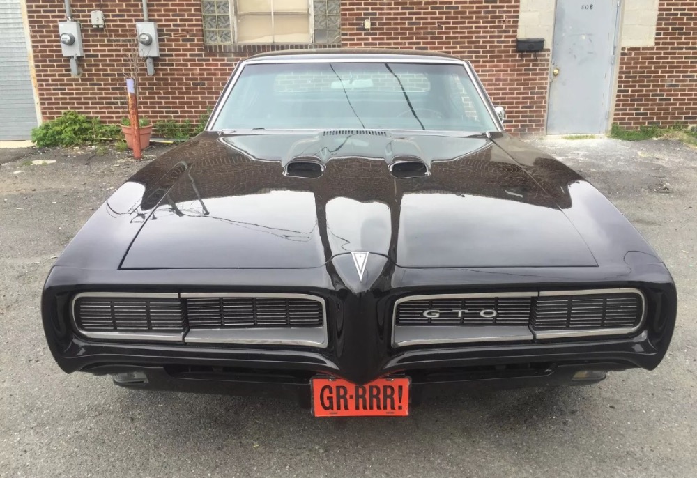 Used 1968 Pontiac GTO Starlight Black on Black-400-Tri Power-with 4 Speed- | Mundelein, IL