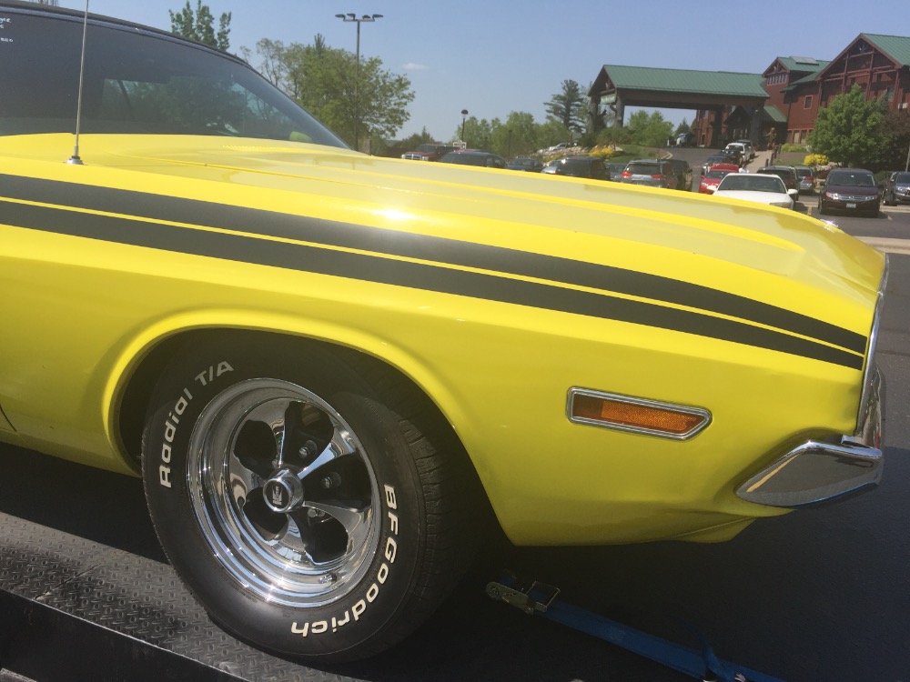Used 1971 Dodge Challenger R/T Tribute convertible-Lemon Twist Yellow | Mundelein, IL