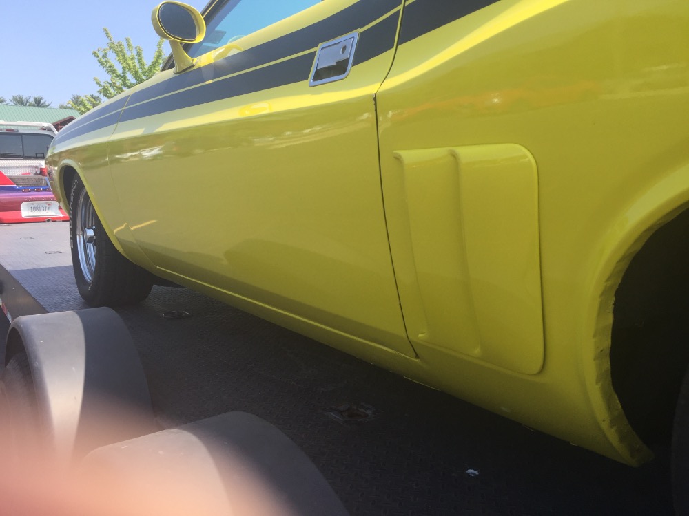 Used 1971 Dodge Challenger R/T Tribute convertible-Lemon Twist Yellow | Mundelein, IL