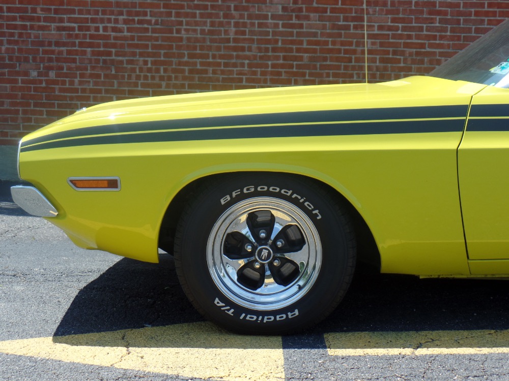 Used 1971 Dodge Challenger R/T Tribute convertible-Lemon Twist Yellow | Mundelein, IL