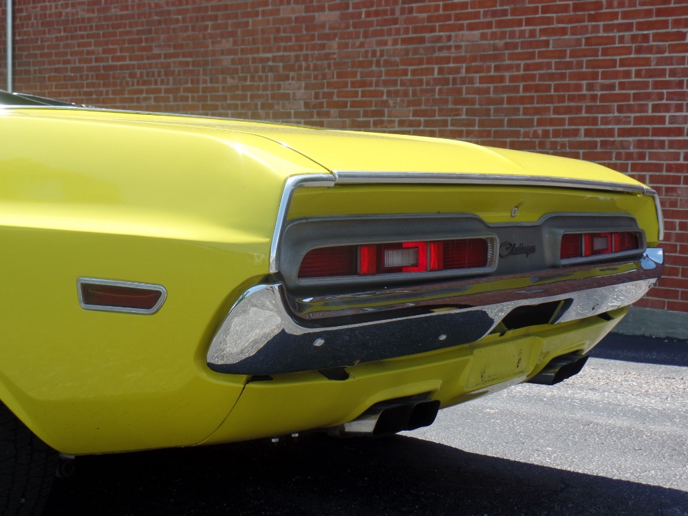 Used 1971 Dodge Challenger R/T Tribute convertible-Lemon Twist Yellow | Mundelein, IL