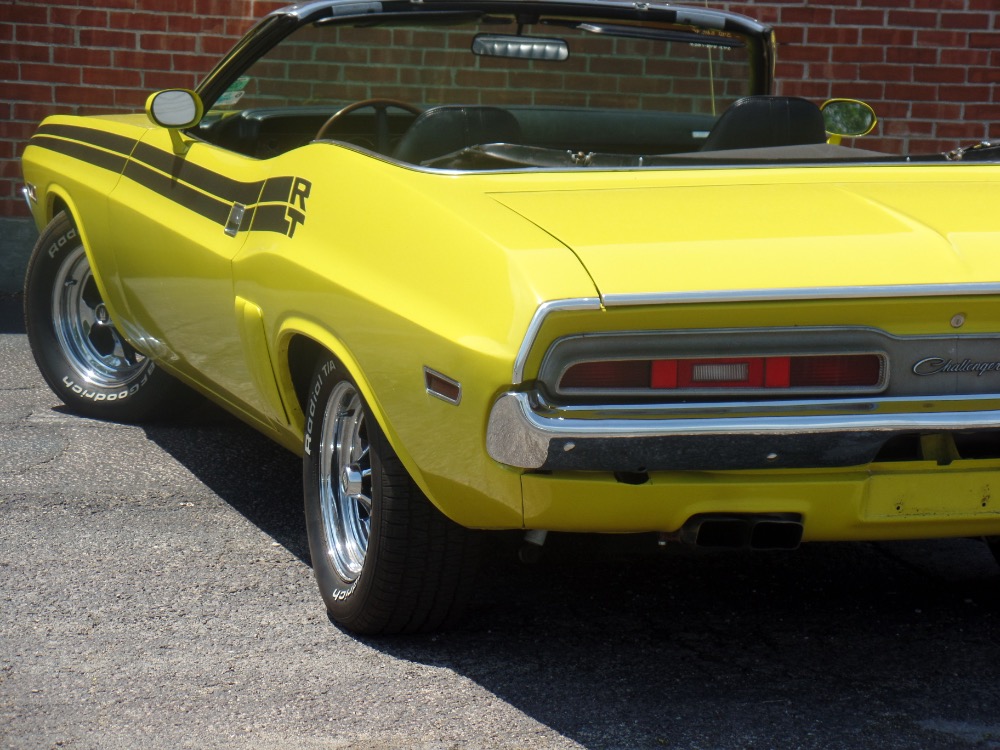 Used 1971 Dodge Challenger R/T Tribute convertible-Lemon Twist Yellow | Mundelein, IL