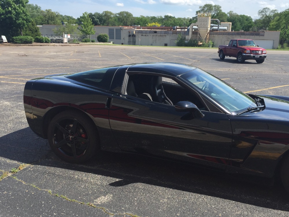 Used 2005 Chevrolet Corvette C6-BLACK ON BLACK-6 SPEED | Mundelein, IL