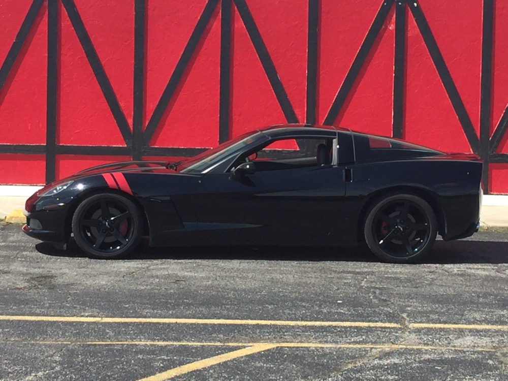 Used 2005 Chevrolet Corvette C6-BLACK ON BLACK-6 SPEED | Mundelein, IL