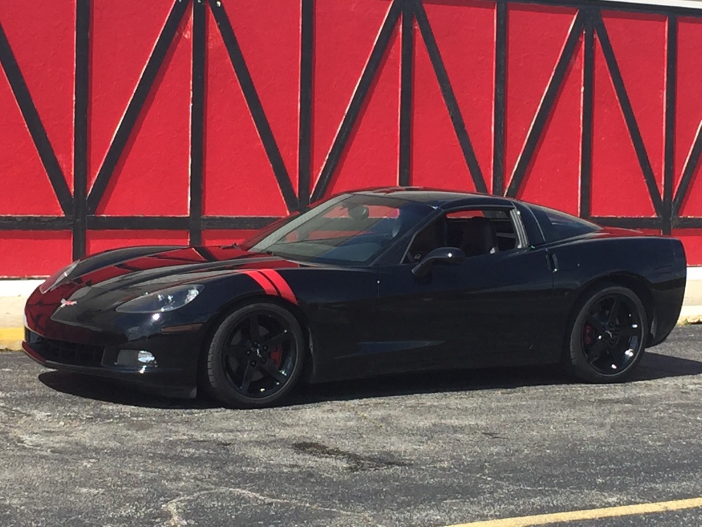 Used 2005 Chevrolet Corvette C6-BLACK ON BLACK-6 SPEED | Mundelein, IL
