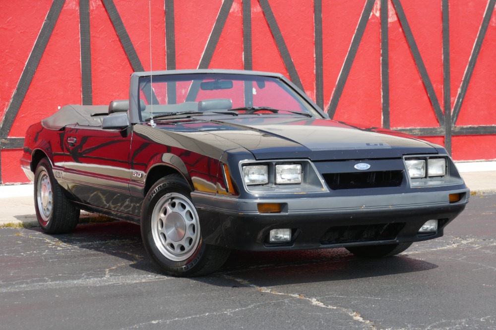 Used 1986 Ford Mustang GT-5.0-SUMMER FUN- CONVERTIBLE- AFFORDABLE CLASSIC- 302/5-SPEED- SEE VIDEO | Mundelein, IL