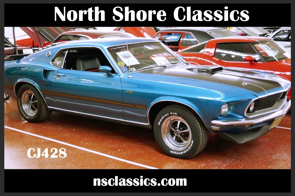 Used 1969 Ford Mustang REAL DEAL 428 CJ-COBRA JET-4 SPEED-NEW LOW PRICE-SEE VIDEO | Mundelein, IL