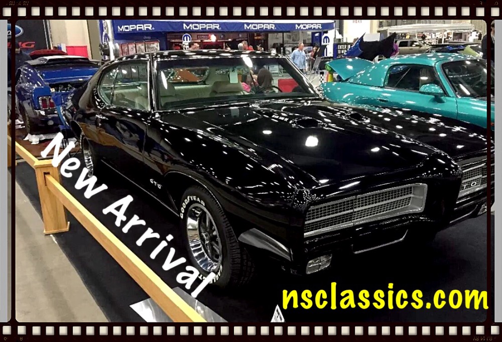 Used 1969 Pontiac GTO FRAME OFF Restored Condition- STARLIGHT BLACK | Mundelein, IL