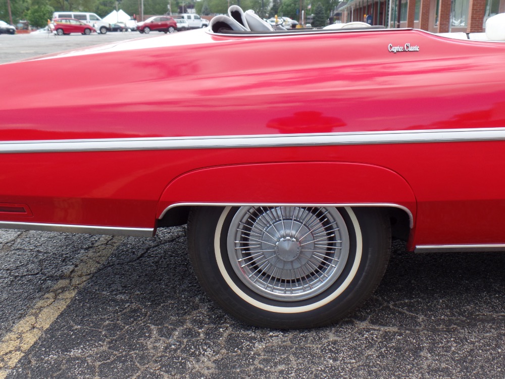 Used 1975 Chevrolet Caprice Classic HOT RED SUMMER FUN CONVERTIBLE-SEE VIDEO | Mundelein, IL