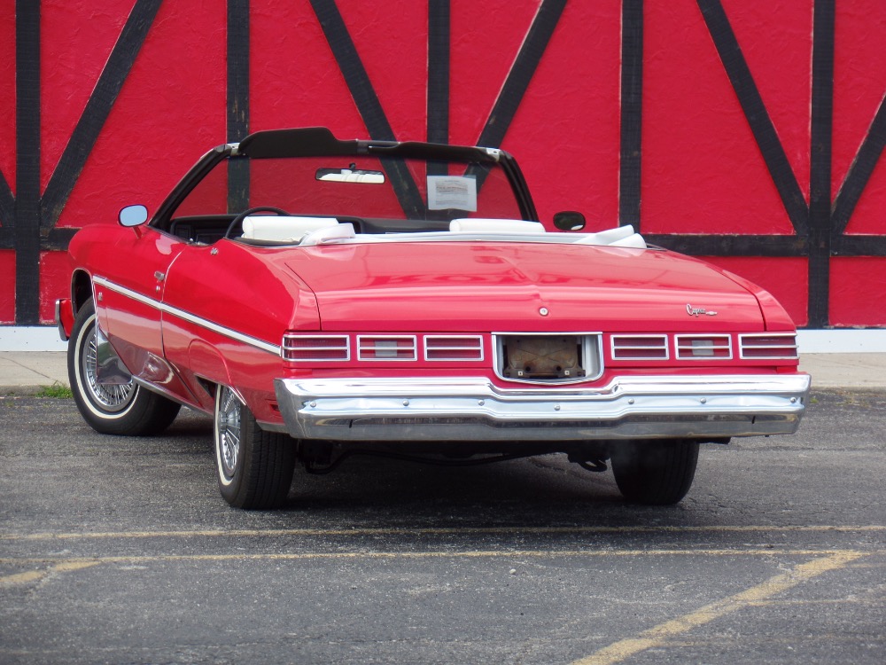 Used 1975 Chevrolet Caprice Classic HOT RED SUMMER FUN CONVERTIBLE-SEE VIDEO | Mundelein, IL