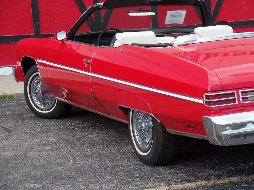 Used 1975 Chevrolet Caprice Classic HOT RED SUMMER FUN CONVERTIBLE-SEE VIDEO | Mundelein, IL