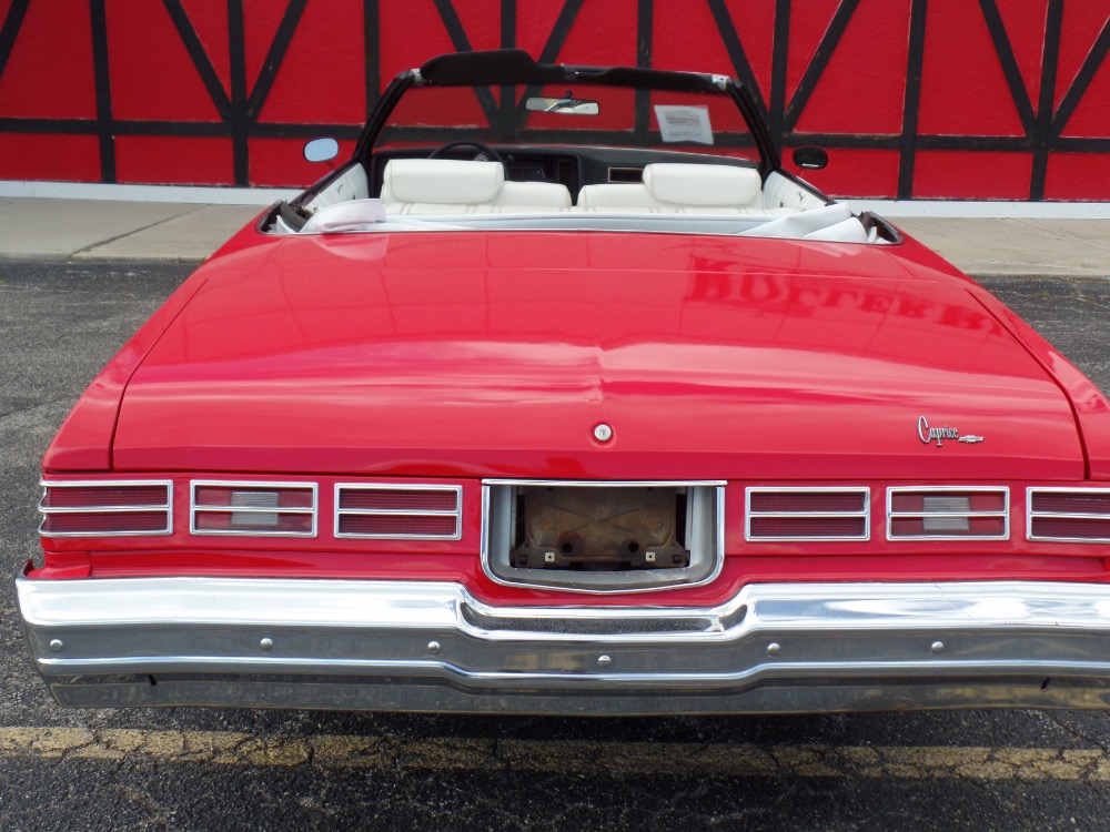 Used 1975 Chevrolet Caprice Classic HOT RED SUMMER FUN CONVERTIBLE-SEE VIDEO | Mundelein, IL