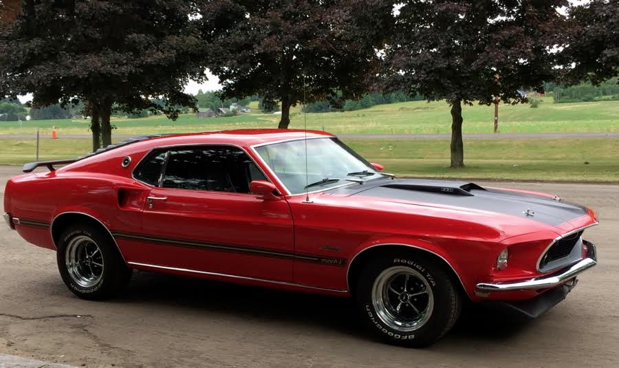 1969 Ford Mustang -FASTBACK- MACH 1 CLONE- 351 CLEVELAND V8- Stock ...