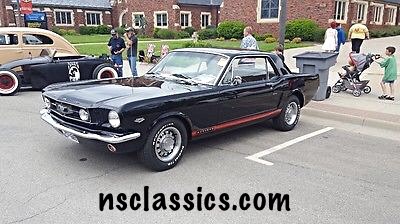 Used 1965 Ford Mustang GT- Recently Restored-Black on Black | Mundelein, IL