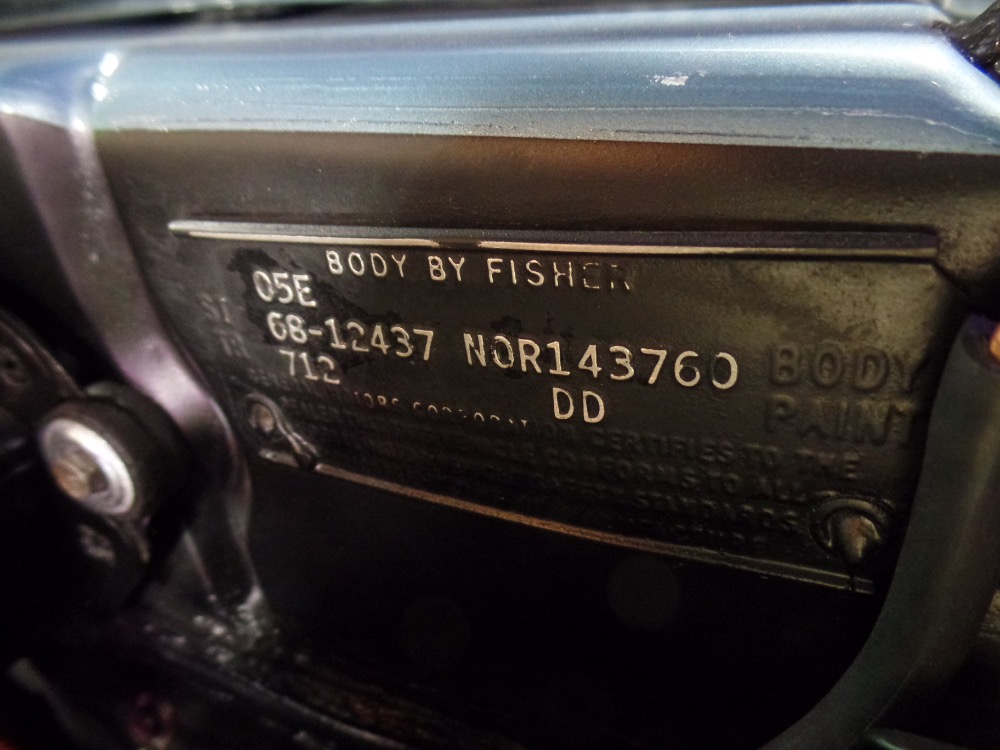 Used 1968 Chevrolet Camaro CONCOURS FACTORY SS396 WITH 4 SPEED-ONLY 25,341 ORIGINAL MILES-SHOW QUALITY | Mundelein, IL