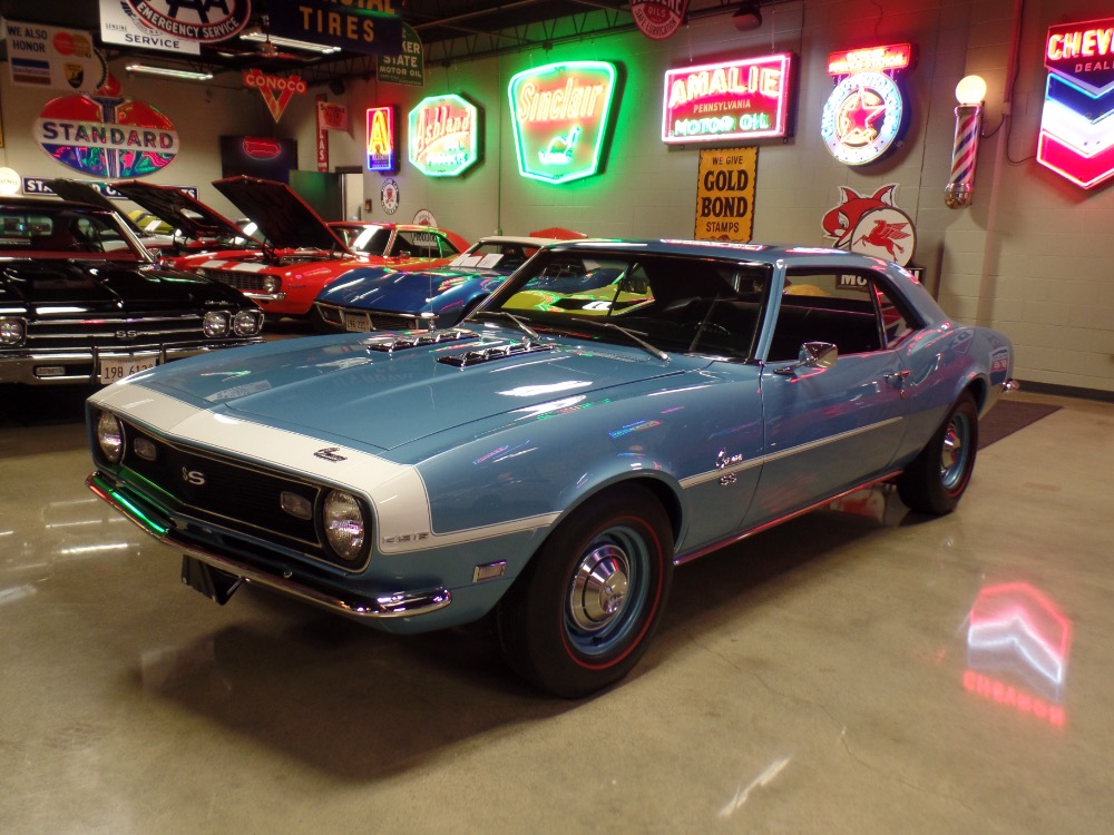 Used 1968 Chevrolet Camaro CONCOURS FACTORY SS396 WITH 4 SPEED-ONLY 25,341 ORIGINAL MILES-SHOW QUALITY | Mundelein, IL