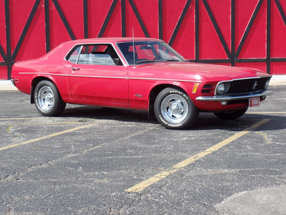 Used 1970 Ford Mustang - AFFORDABLE LIL RED PONY-GOOD DRIVER QUALITY-PRICED TO SELL QUICK-SEE VIDE | Mundelein, IL