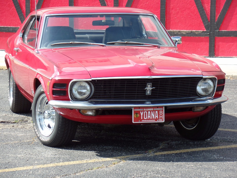 Used 1970 Ford Mustang - AFFORDABLE LIL RED PONY-GOOD DRIVER QUALITY-PRICED TO SELL QUICK-SEE VIDE | Mundelein, IL