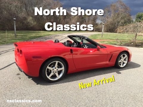 Used 2005 Chevrolet Corvette C6-LS2-STRIKING RED CONVERTIBLE-VERY GOOD CONDITION | Mundelein, IL