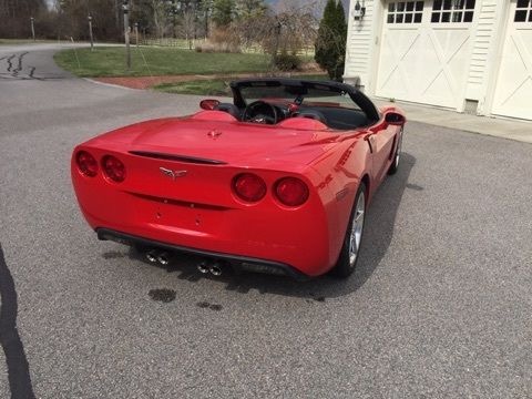 Used 2005 Chevrolet Corvette C6-LS2-STRIKING RED CONVERTIBLE-VERY GOOD CONDITION | Mundelein, IL