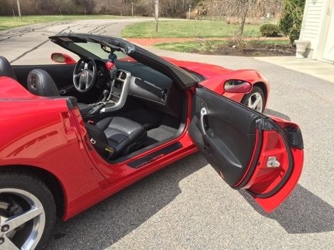 Used 2005 Chevrolet Corvette C6-LS2-STRIKING RED CONVERTIBLE-VERY GOOD CONDITION | Mundelein, IL