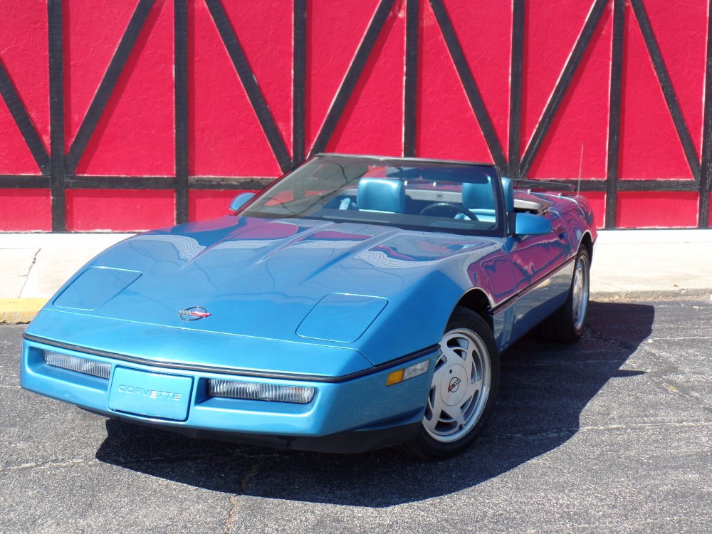 Used 1989 Chevrolet Corvette -NUMBERS MATCHING VETTE-TOP DOWN-SUMMER FUN CONVERTIBLE-SEE VIDEO | Mundelein, IL