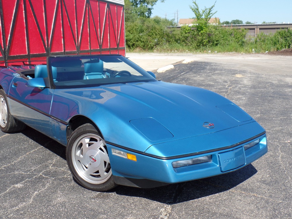 Used 1989 Chevrolet Corvette -NUMBERS MATCHING VETTE-TOP DOWN-SUMMER FUN CONVERTIBLE-SEE VIDEO | Mundelein, IL