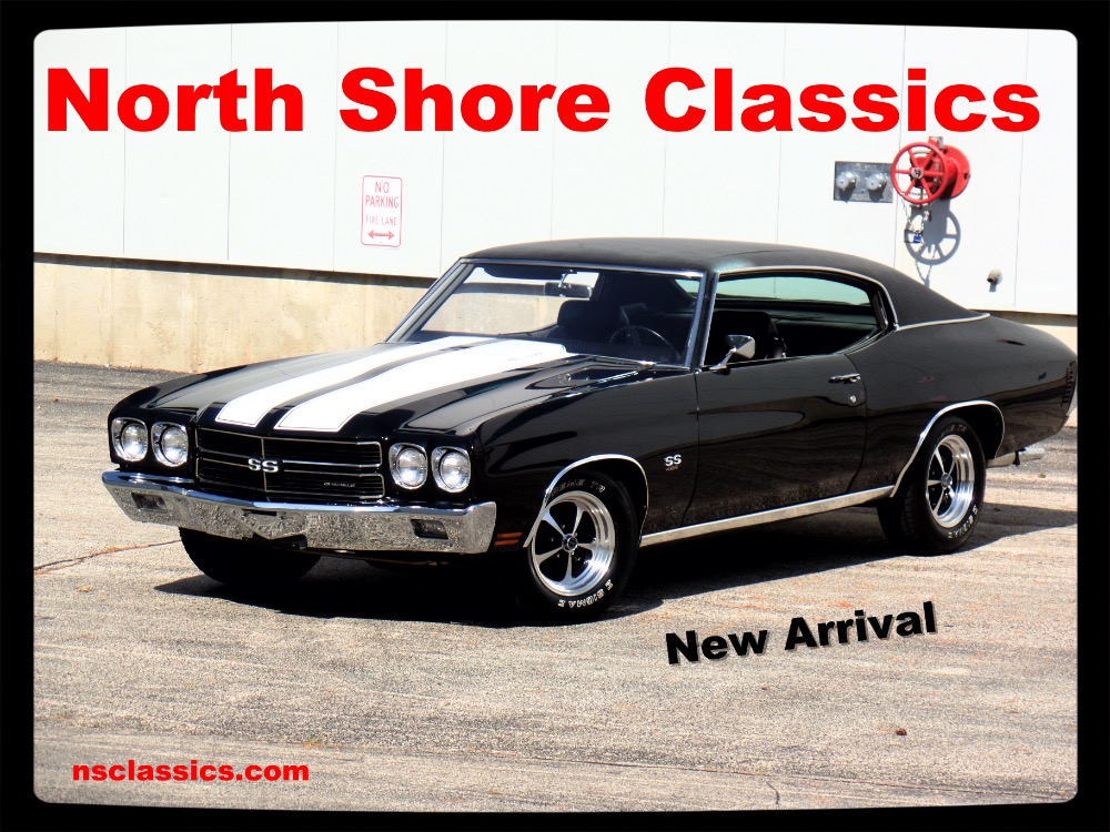 Used 1970 Chevrolet Chevelle SS454-FRAME OFF RESTORED-TRIPLE BLACK-BIG BLOCK-NEW LOW PRICE-SEE VIDEO | Mundelein, IL