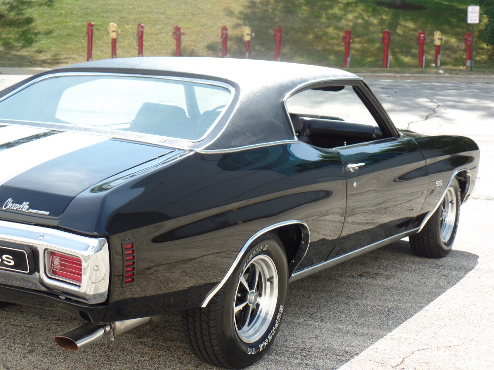Used 1970 Chevrolet Chevelle SS454-FRAME OFF RESTORED-TRIPLE BLACK-BIG BLOCK-NEW LOW PRICE-SEE VIDEO | Mundelein, IL