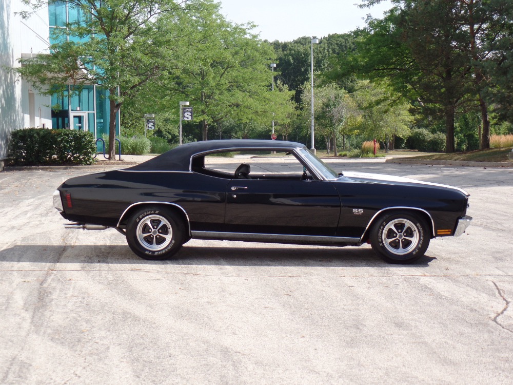 Used 1970 Chevrolet Chevelle SS454-FRAME OFF RESTORED-TRIPLE BLACK-BIG BLOCK-NEW LOW PRICE-SEE VIDEO | Mundelein, IL