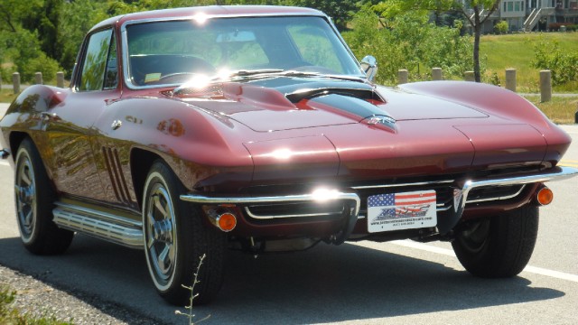 Used 1965 Chevrolet Corvette Rare-MILANO MAROON-NEW LOWERED PRICE-SEE VIDEO | Mundelein, IL