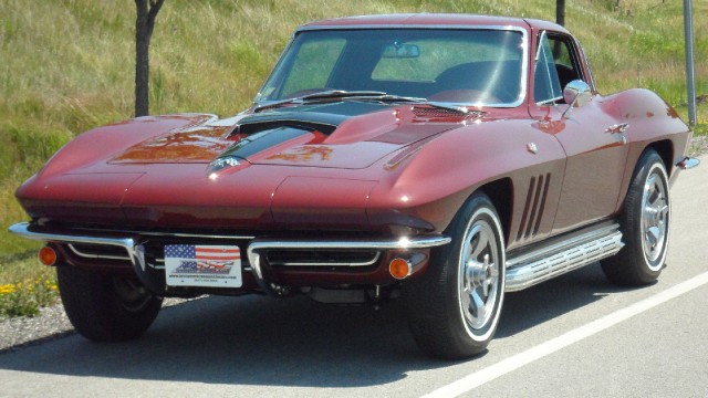 Used 1965 Chevrolet Corvette Rare-MILANO MAROON-NEW LOWERED PRICE-SEE VIDEO | Mundelein, IL