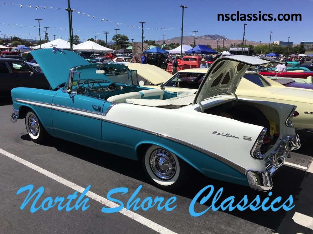 Used 1956 Chevrolet Bel Air - CONVERTIBLE- Rotisorrie Hi quality Restoration | Mundelein, IL