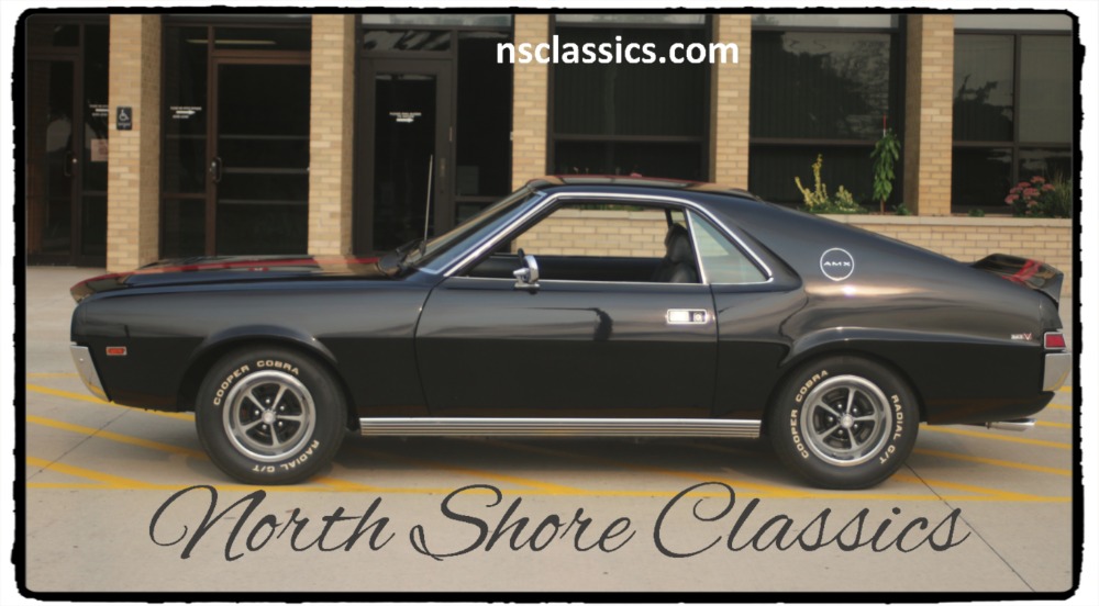 Used 1969 AMC AMX - NUMBERS MATCHING- BLACK ON BLACK-NEW LOW PRICE-SEE VIDEO | Mundelein, IL