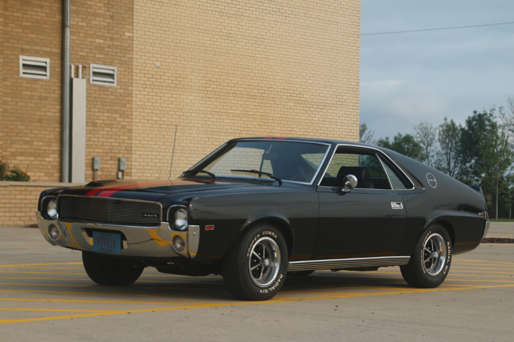 Used 1969 AMC AMX - NUMBERS MATCHING- BLACK ON BLACK-NEW LOW PRICE-SEE VIDEO | Mundelein, IL