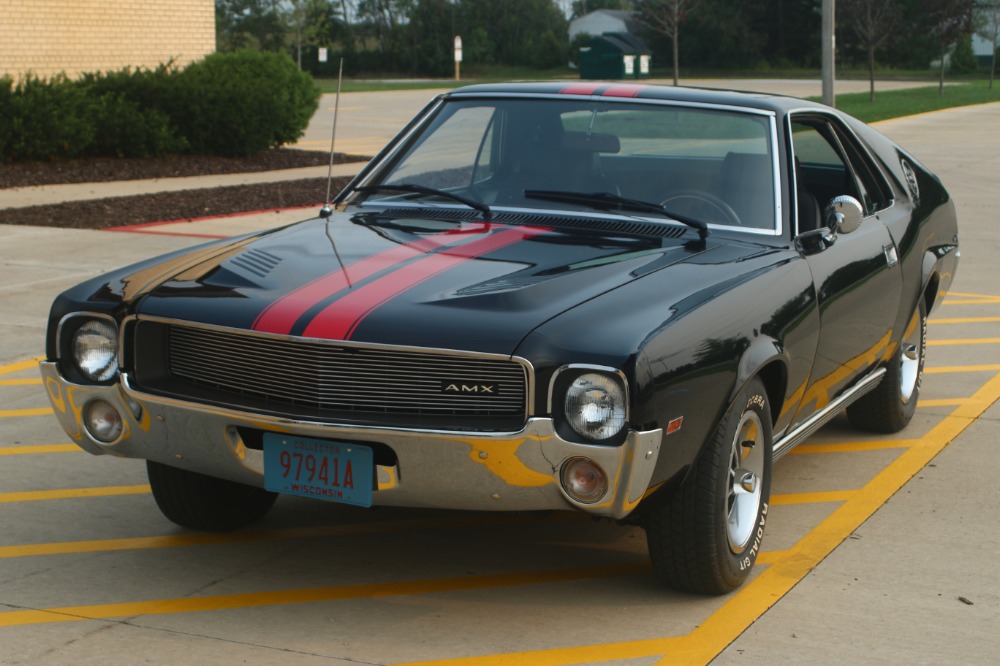 Used 1969 AMC AMX - NUMBERS MATCHING- BLACK ON BLACK-NEW LOW PRICE-SEE VIDEO | Mundelein, IL