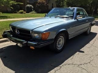 Used 1979 Mercedes Benz 450 SL -HARD AND SOFT TOP CONVERTIBLE- | Mundelein, IL